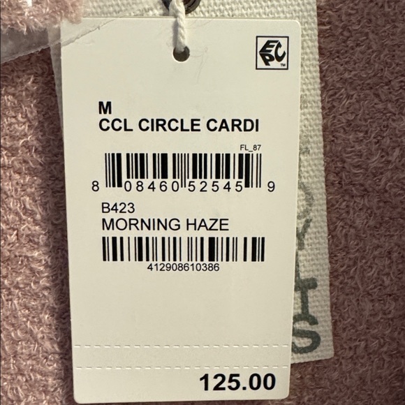 Barefoot Dreams Pink Cardigan NWT - Picture 4 of 4